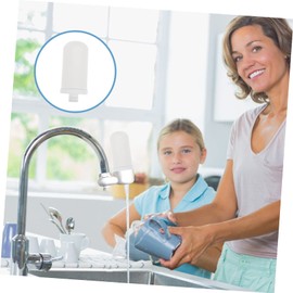 Operitacx 2 Stück Filter für Wasserreiniger wasserhahn wasserfilter filter wasserhahn filter wasserhahn reiniger am Wasserhahn montierter Filter Wasserfilterhahn Komposit-Filtermaterial Weiß