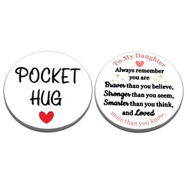 Valentines Day Pocket Hug Inspirational Gifts Gifts for Daughter Stocking Stuffers for Son Daughter, Pocket Hug Gifts for Teens Girls Teenager Girl Gift Ideas Christmas Stocking Stuffers for Daughter