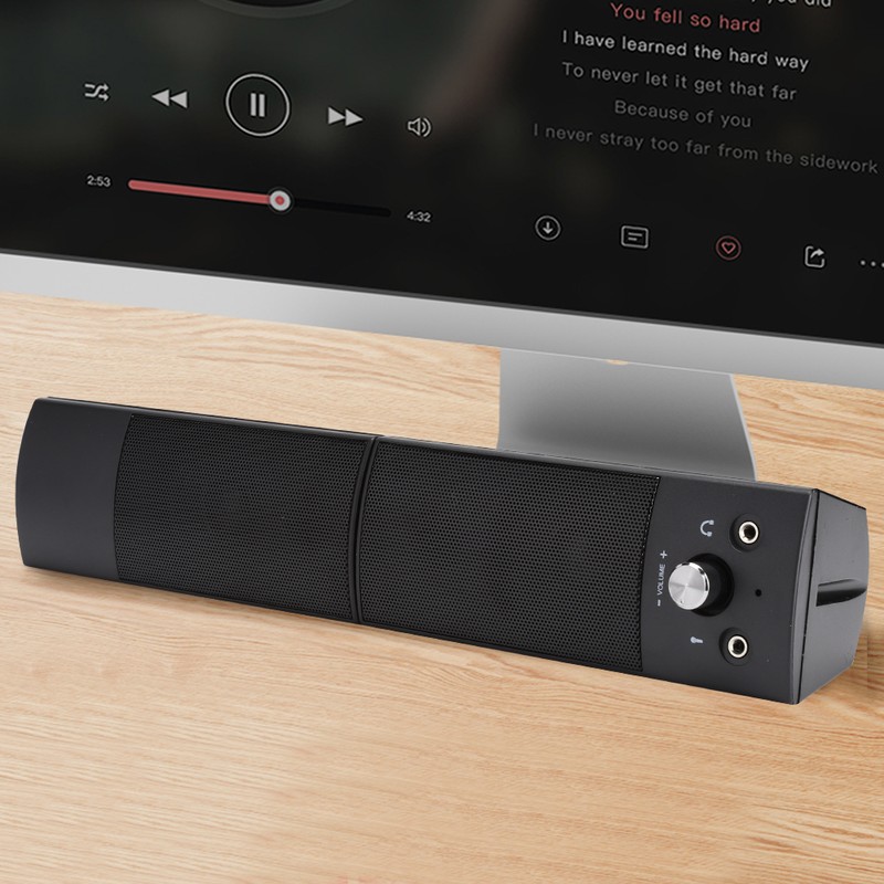 SADA V-117 Wired Computer Audio 3W Home Desktop Small Speaker