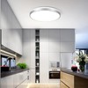 HOREVO Bathroom Ceiling Light with Remote Control with Bluetooth Speaker,