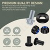 DECKMAN Lawn Mower Blade Part Kit (Part Fan/Bolts/Nuts & Washer