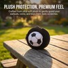 Veemoon Soccer Coin Purse 4 Pcs Plush Ball Pouch Mini