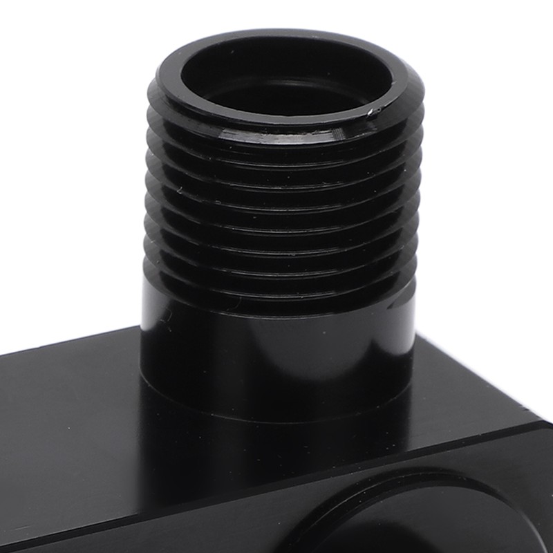 AC Compressor Fitting 90° Turn Angle 6061‑T6 Billet Aluminum Alloy
