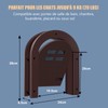 Wordcam Cat Door Interior Door, 2-Way Interlock for Indoor Cats