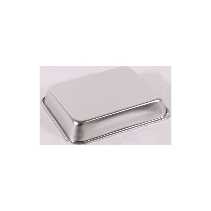 Oya Metal Clover Square Bat, 18-8, Hand Form, Approx. 0.4
