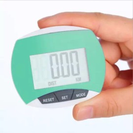 소형만보계 스마트 디지털 만보기 그린 Mini Pedometer Smart Digital Step Counter Green
