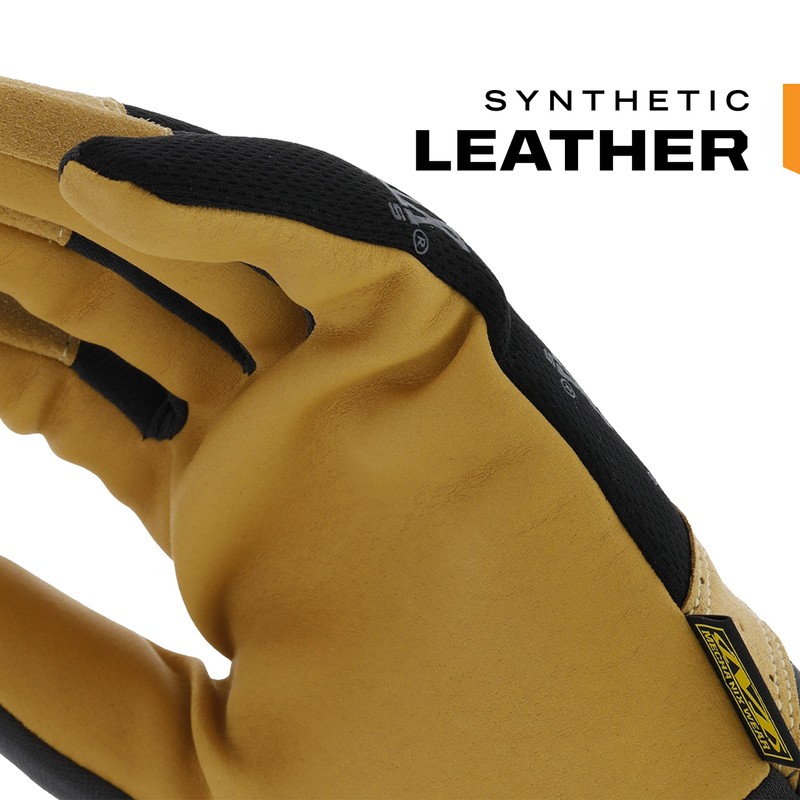Mechanix Wear - Material4X FastFit Gloves (Small, Black/Brown) MF4X-75-008