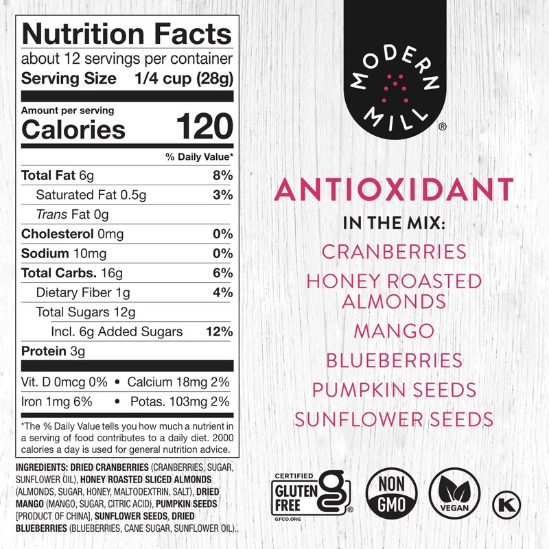 Modern Mill Antioxidant Salad Topper By Gourmet Nut - Mixed