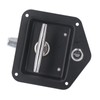 Stainless Steel Heavy Duty Tool Box Lock,T Shape Embedded Paddle