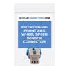 Front ABS Wheel Speed Sensor Connector for 2012 Chevy Malibu