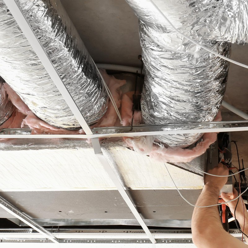 VEVOR 4 Inch Insulated Flexible Duct R-6.0，25 Feet Long with