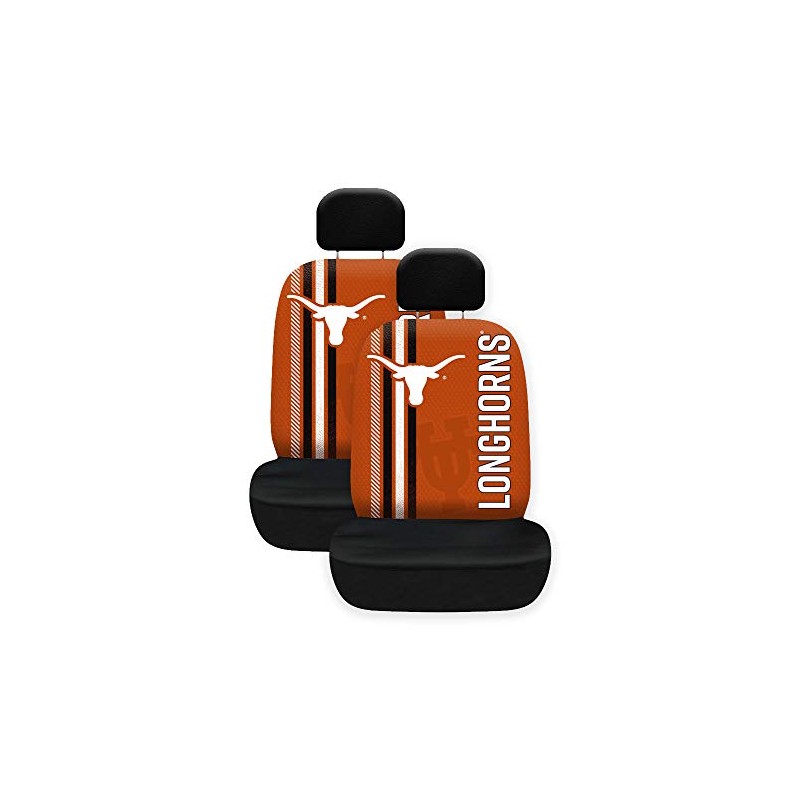 Texas Embroidered Carpet Floor Mat and Rally Seat Covers Set