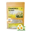 TeaDeam Tea Chamomile Tea Bags | Caffeine-Free & Sleep Time