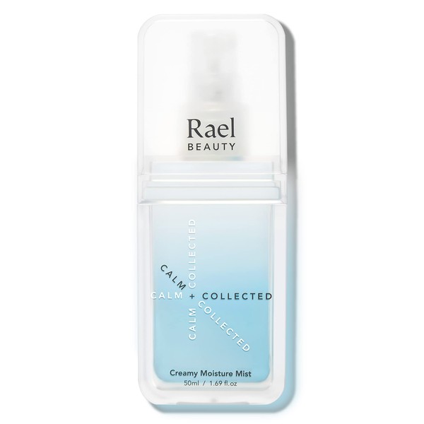 Rael Creamy Moisture Facial Mist - Hydrating Facial Spray with Hyaluronic Acid and Bamboo Extract, For On-The-Go, Clean Vegan Skincare, All Skin Types (1.69oz, 50ml)