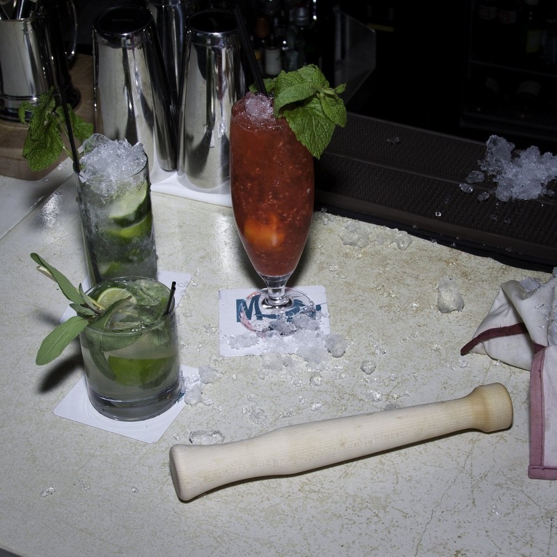 Fletchers' Mill Muddler, Cocktail Muddler, Solid Wood, Ideal Bartender Tool