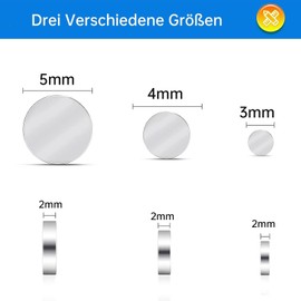 Koboko KOBOKO 150 Stücke Neodym Magnete, DREI Verschiedene Größen Mini Magnete, Kleine Magnete Stark, Magneten, Magnete zum Basteln, Magnets für Whiteboard, Pinnwand, Magnettafel Bänder, und Vieles Mehr