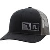 Trucker Hat - Florida (Black/Graphite), One Size