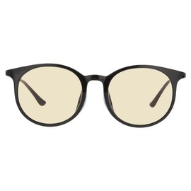 Zofu Boston Lightweight Sunglasses | Black Tortoise Shell Clear Color Lens UV Protection Men's Women's Fashionable [51 □ 19-135], Black