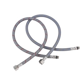 Supply Lines 3/8" Female Compression Thread × M10 Male Connector 1 Pair, ARCORA 16" Faucet Hose Connects Bathroom Sink to Water Supply