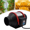 TFCFL 4 Inch Inline Duct Fan,110V 40W Exhaust Gas Pipe