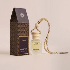 Llum Grapefruit Air Freshener for Car, Home | with AC Vent Clip |10ml, Pack of 1 |Luxury, Organic Toxin-Free Perfume |Interior Accessory for fresh Aroma |Long Lasting Fragrance
