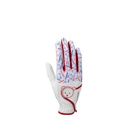 Callaway Glove BEAR DUAL WMS WHT/RED 21 24 (21 cm for both hands) White/Red Women's