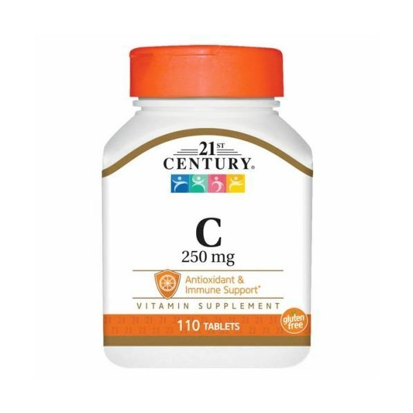 Vitamin C 110 tabs 250mg by 21st Century