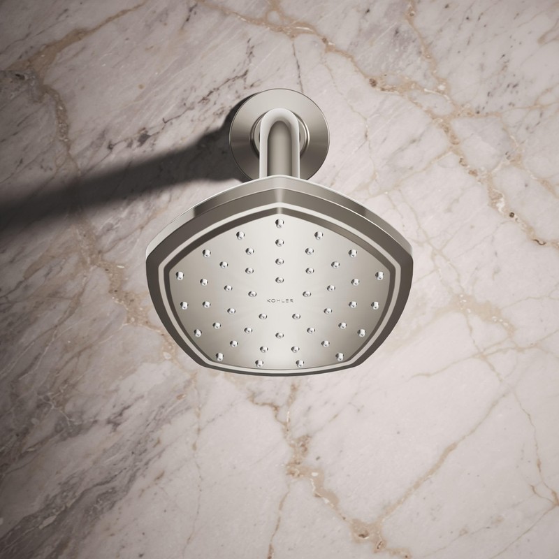 Kohler 27050-SN Occasion® Single-function showerhead, 2.5 gpm, Polished Nickel