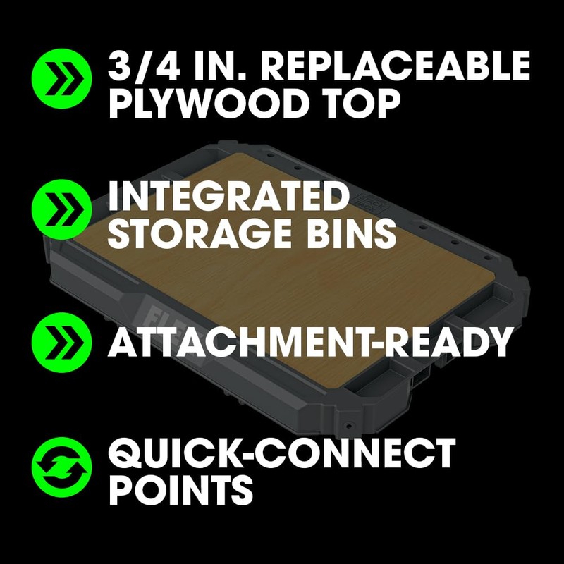 FLEX STACK PACK Storage System Worktop - FS1401