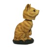 Animal Den Tabby Cat Bobblehead Figure Statue Gift for Car