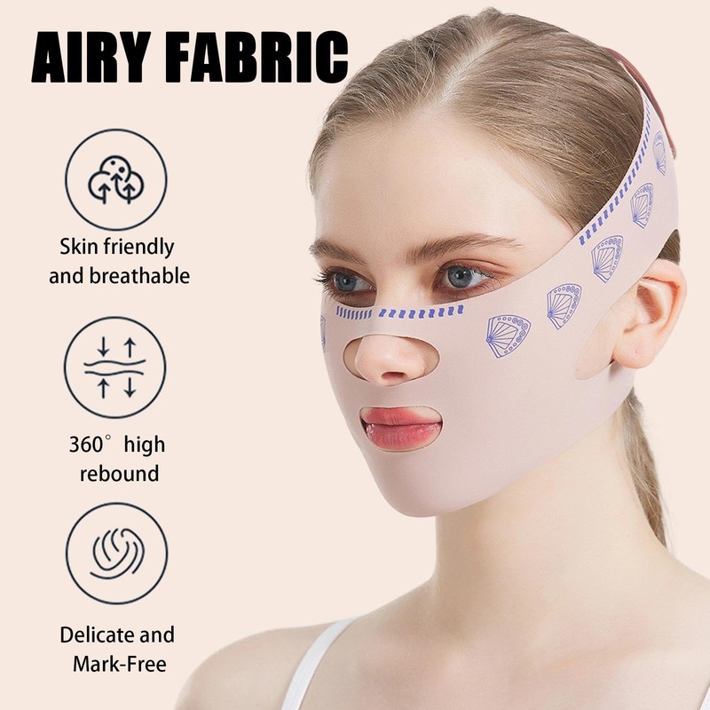 V Line Lifting Face Bands for Chin Reduction and Contouring,