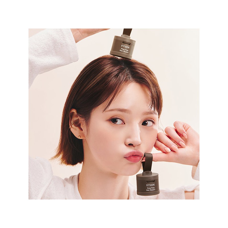 Etude Pangpang Hair Shadow, 01 Dark Brown / 에뛰드 팡팡