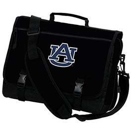 Auburn University Laptop Bag Auburn Tigers Computer Bag or Messenger Bag