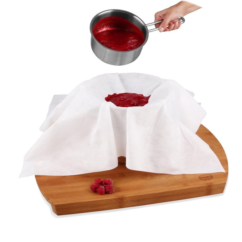 Dr. Oetker 3240 Cloth, Fabric, white, 75 x 75 x