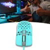 Mouse Adjustable DPI Speed RGB Backlight Ergonomic Beehive Shell Lightweight
