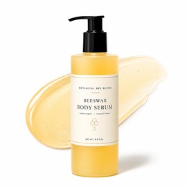TFITWL Bees Body Serum for Crepey Skin, Waterless Body Oil Moisturizer with Castor Avocado Coconut Oil & Beeswax Radiant-Looking Skin for All Skin (Yellow)