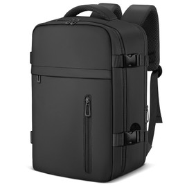 OTAHGK Cabin Bags 40×20×25 for Ryanair Underseat Carry-ons Travel Backpack Hand Luggage Bag Cabin Size 20L Flight Rucksack Casual Daypack School Office Backpack Fit 14 Inch Laptop-Black