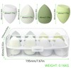 Makeup Sponge Set, 4-8 Pieces, Multi-Colour (Green)