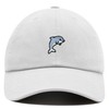 Dolphin Baseball Cap Embroidered Cotton Adjustable Dad Hat (US, Alpha,