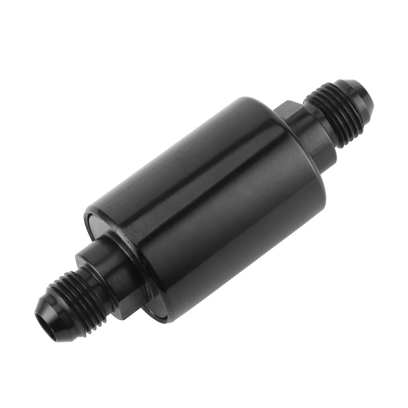 Car High Flow Inline Fuel Filter Aluminium Alloy 100 Micron