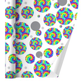 GRAPHICS & MORE Tie Dye Pattern Gift Wrap Wrapping Paper Roll