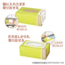 Kokuyo KHF-KW301 Kitchen & Table Supplies, HibiFull Side Acceptable Stockings, Drainer Net, 150 Pieces, Approx. 5.5 x 7.9 inches (14 x 20 cm)