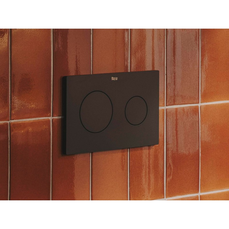 Roca A890189206 PL10 ONE Drive Plate Plastic Matt Black