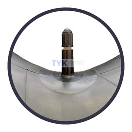 TYK Industries 195/60R15, 205/60R15 Tire Inner Tube, Heavy Duty Replacement 15 Inch Tire Tube for Truck, Car, and SUV with TR13 Short Rubber Valve Stem