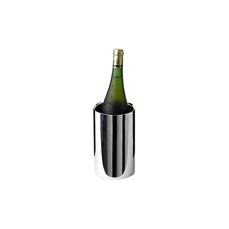 Genware NEV-003P Polished Wine Cooler, Stainless Steel, 12 ø x
