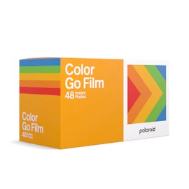 Polaroid Polaroid Go Color Film - 48 Photos - 3 Double Packs Bulk Film (6212),white frame