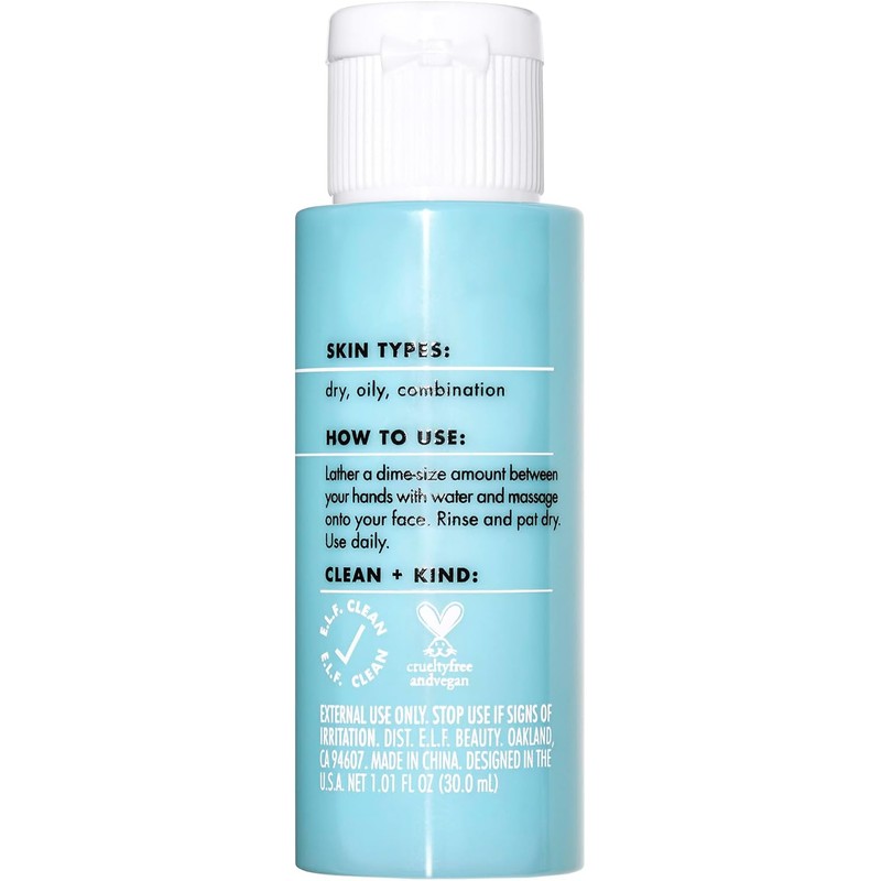 e.l.f. Limpiador Mini Holy Hydration! Daily Cleanser