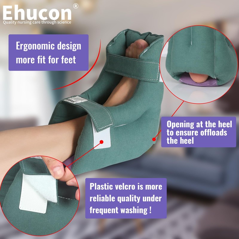 Ehucon Heel Protectors for Pressure Sores Relief
