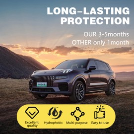 2PCS Titanium Ceramic Wax Cream, Strong Protection Car Coating Polishing Wax, Auto Car Scratch Repair Remover Paste, Polish Vehicle Paint Care, Lasting Protection Mild Formula Polish With Sponge