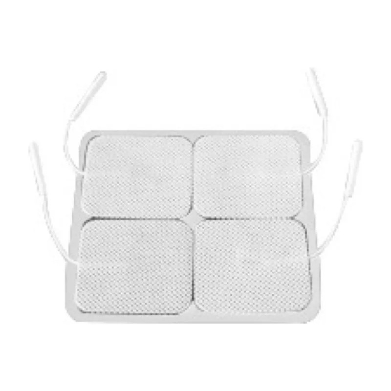 Universal 10 Electrodos Para Electroestimulador 5x5 Cm Cola De Ratón